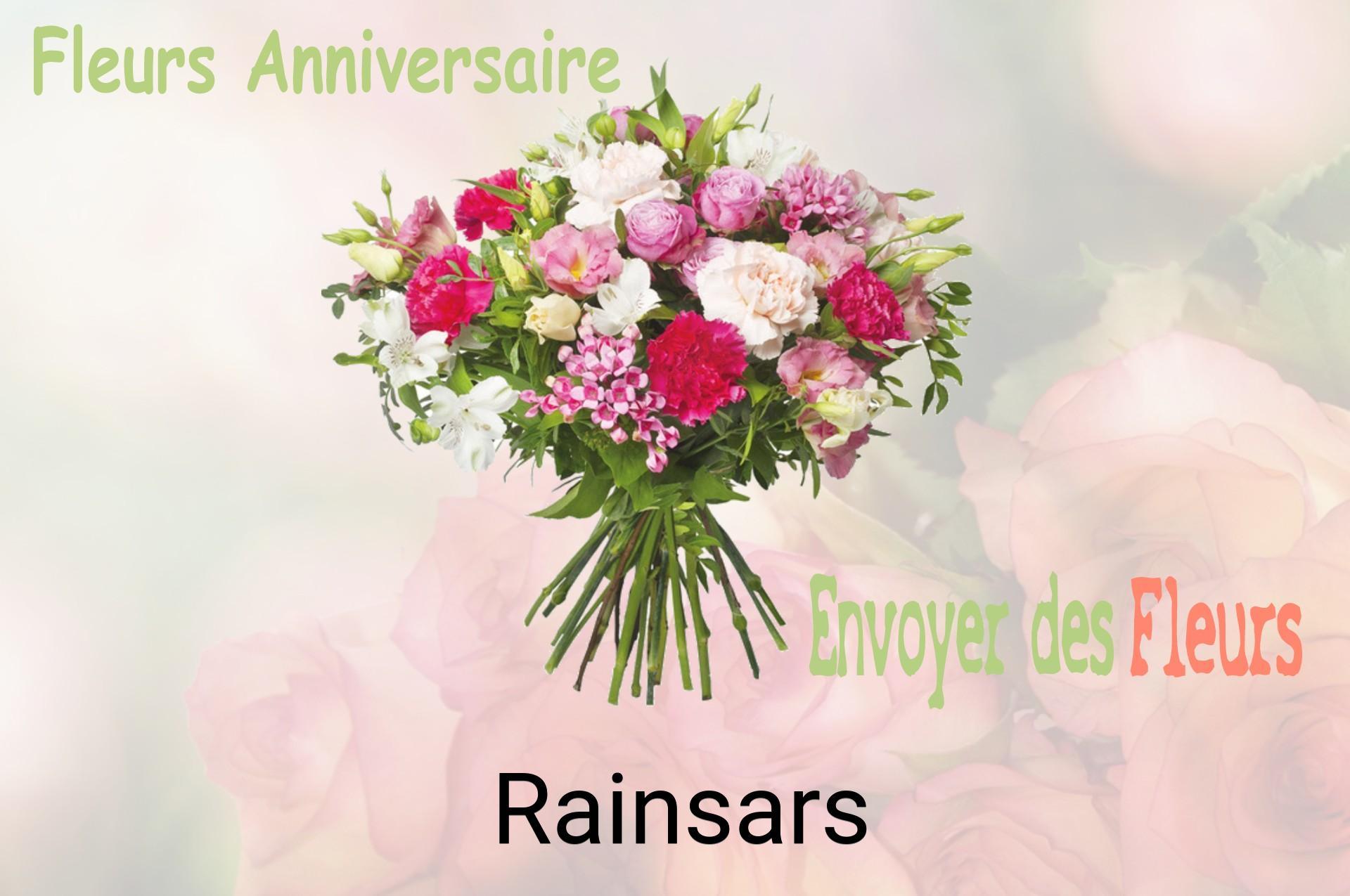 Bouquet de fleurs d’anniversaire livré à Rainsars